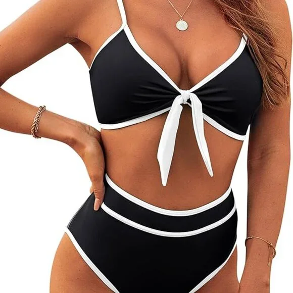 Blooming Jelly Womens High Waisted Bikini Set - Picture 6 of 6
